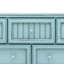 Commode 7 tiroirs Kolya - Finition bleue-1127998581