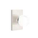 Passage Bristol Knob with Modern Rectangular Rose