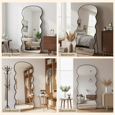 The Wave Full-Length Mirror