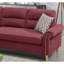 Ensemble de canapé modulaire réversible en polyfibre Paparika-1874556147