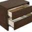 Table de chevet 2 tiroirs Hemlock
