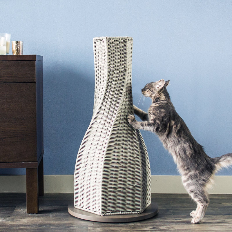 Calypso Cat Scratching Post, Smoke