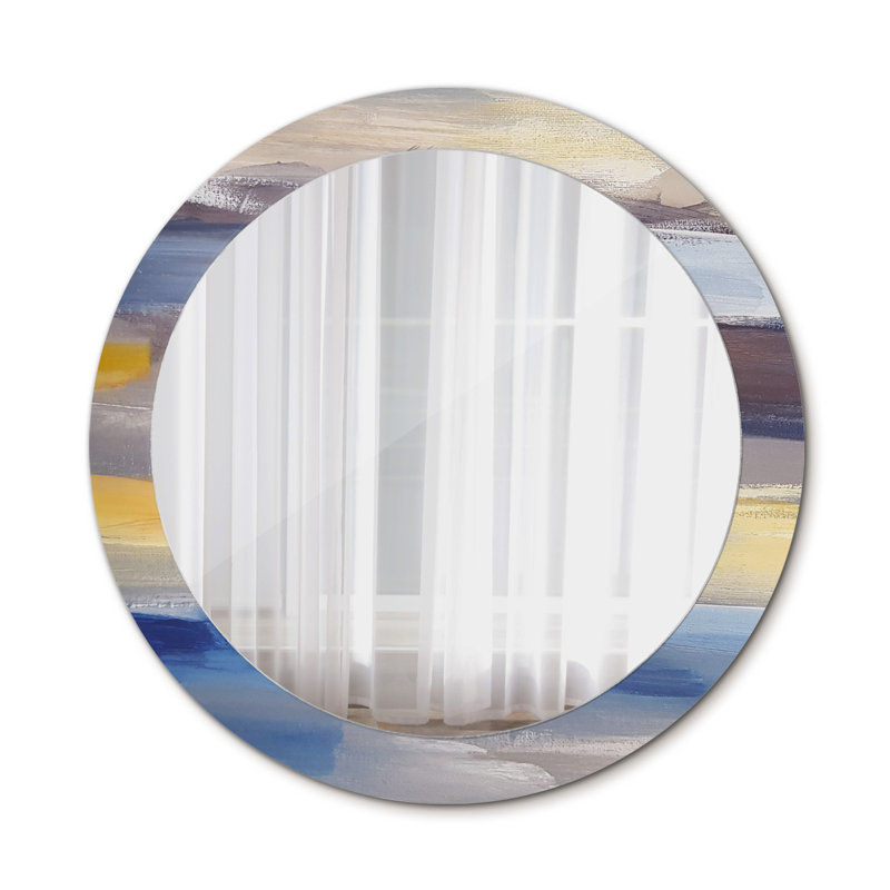 Huldar Glass Flat Wall Mirror