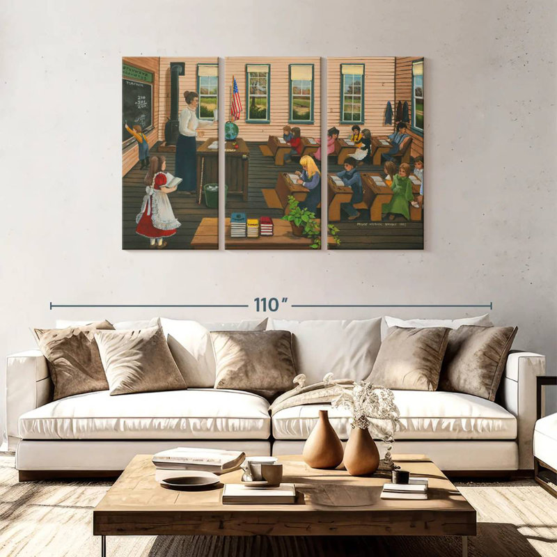 Classroom, 48" H x 74" W