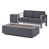 Dark Gray Frame / Dark Gray Cushion