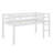 Twin Raised Loft Bed With Ladder-61052256