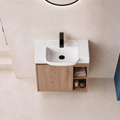 Meuble-lavabo flottant 24 po Slimbay