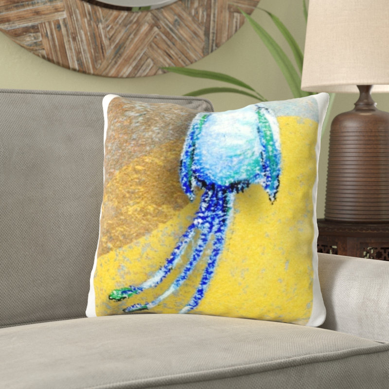 Lenka Outdoor Reversible Throw Pillow, Microsuede, Indoor 