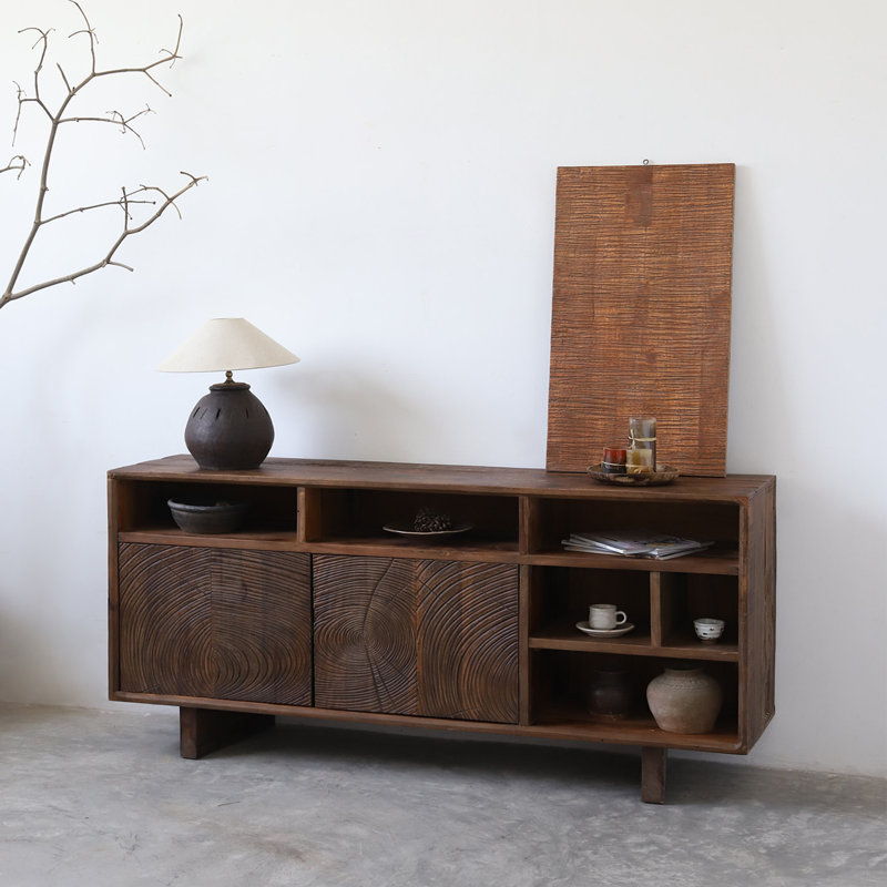Armoire de rangement rétro de style chinois