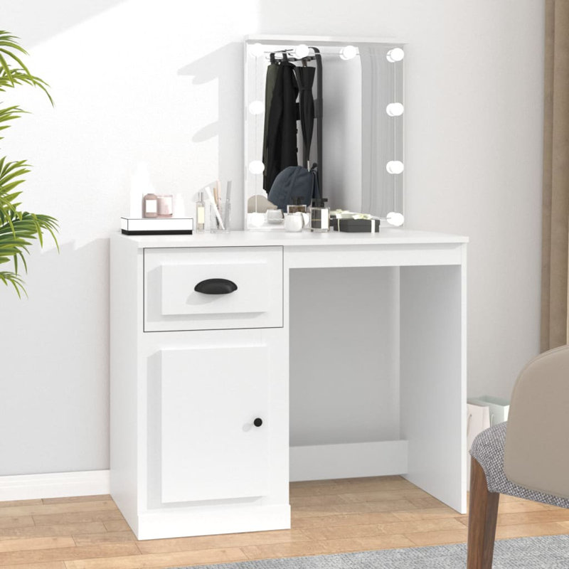 Bellefontaine Dressing Table, White