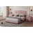 Upholstered Bed Frame With Rivet Design-1084988272-1084988277
