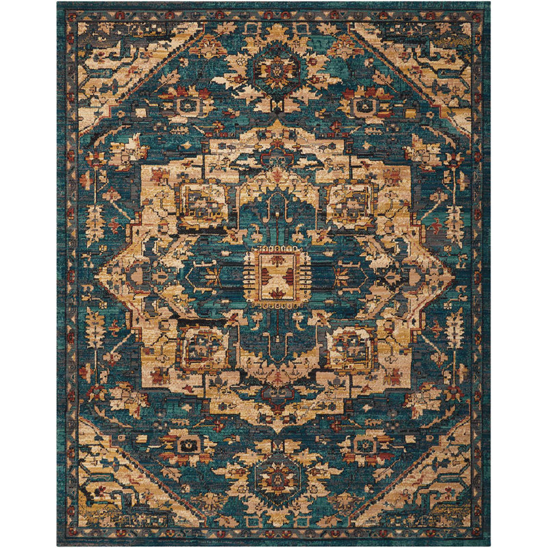 Oriental Indoor Rug, Rectangle 2'6" x 4'2"