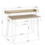 Shoshone Metal Base Writing Desk-41392305