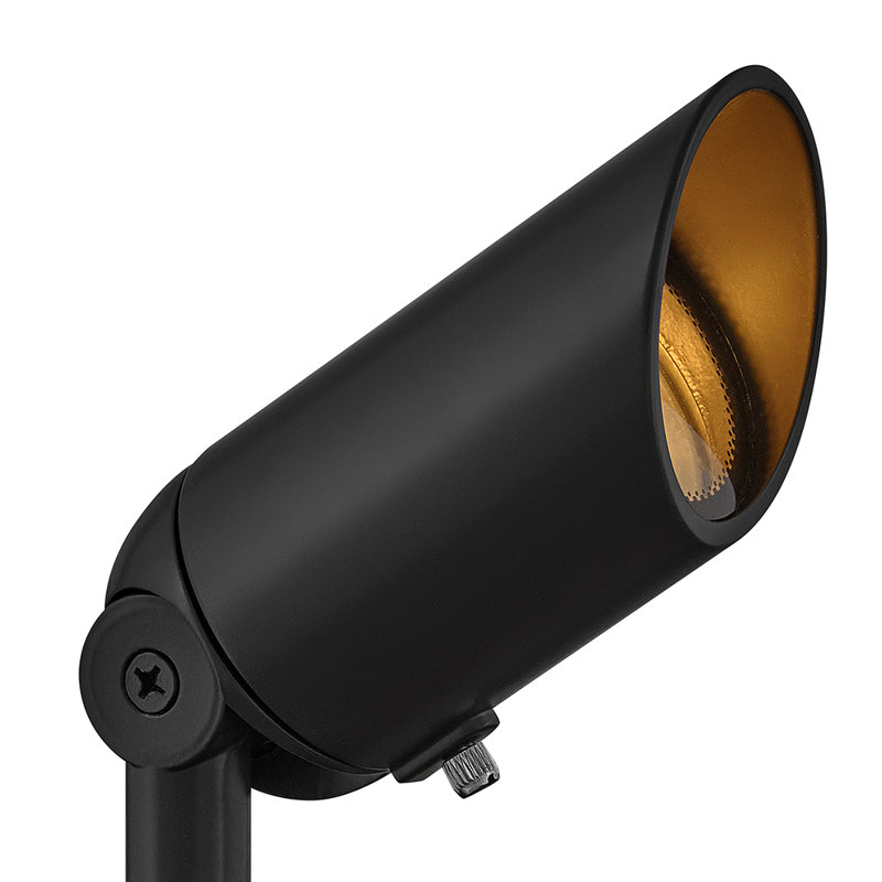 Hardy Island Low Voltage Aluminum Accent, Satin Black