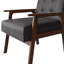 Chaise d'appoint en polyuréthane gris-293979675