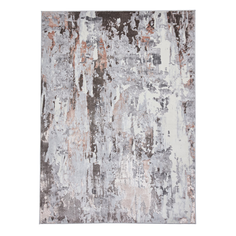 Milsom area rug Machine Woven Rectangle Grey, Rectangle 160 x 220cm