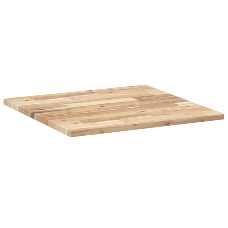Jules Solid Wood Table Top, 2cm H x 60cm W x 60cm D