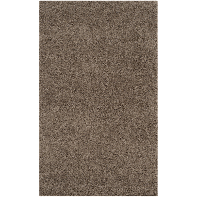 Tapis de couleur unie à poils longs Rizco Performance, Rectangle 2 pi 3 po x 4 pi