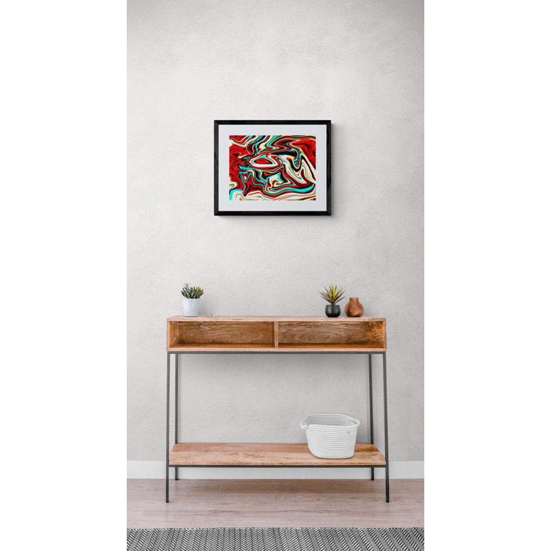Neon Storm Print by Adam Sherbell, 17.25" H x 21.25" W x 0.875" D
