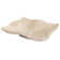 TashMart Flower Petal 17.5'' Stone Rectangular Bathroom Sink