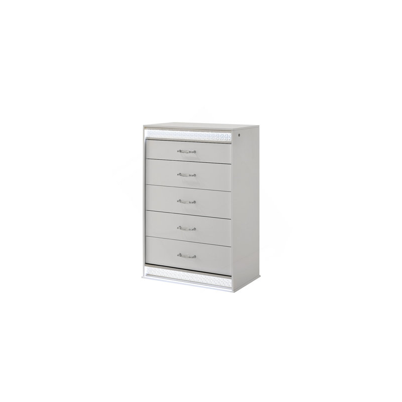 Commode 5 tiroirs Glam