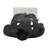 Black Abstract Torso Sculpture on Marble Base – Decorative Objects for Home Decor, Kitchen Decor, and Decorations for Living Room – Modern Statues, Figurine Accents, and Shelf Display – Black-1006173800