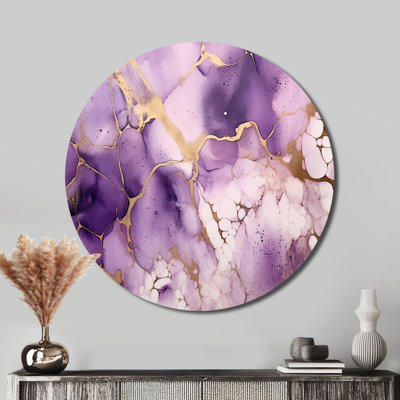 Clemma - Abstract Round Metal Art