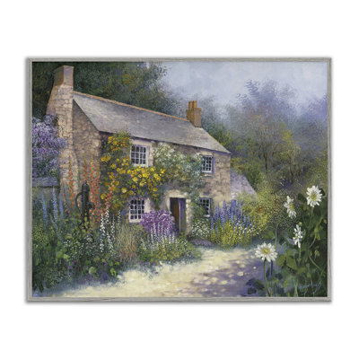 Gardener's Cottage View Giclee Art by Hilary Mayes