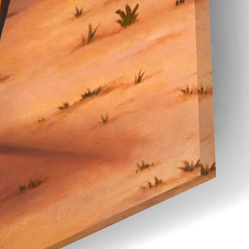 «Busy Cow» par Leah Saulnier, art mural en verre acrylique, H 16 po x l 24 po x P 0,2 po