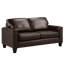 Ensemble de salon en cuir véritable 2 pièces Deboer-747972830