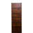 Fold-Out Work Desk In Walnut - Drawer And Shelf For Home Office Functionality Cabinet With Function Storage Inside