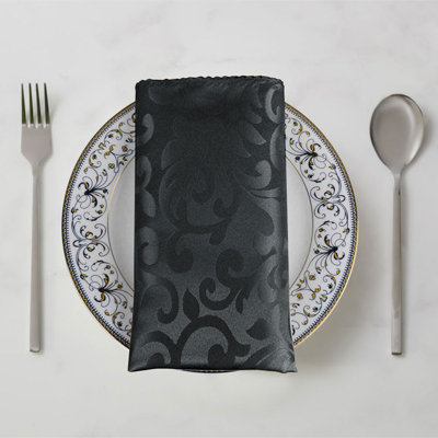 Polyester Damask Rectangle Napkin