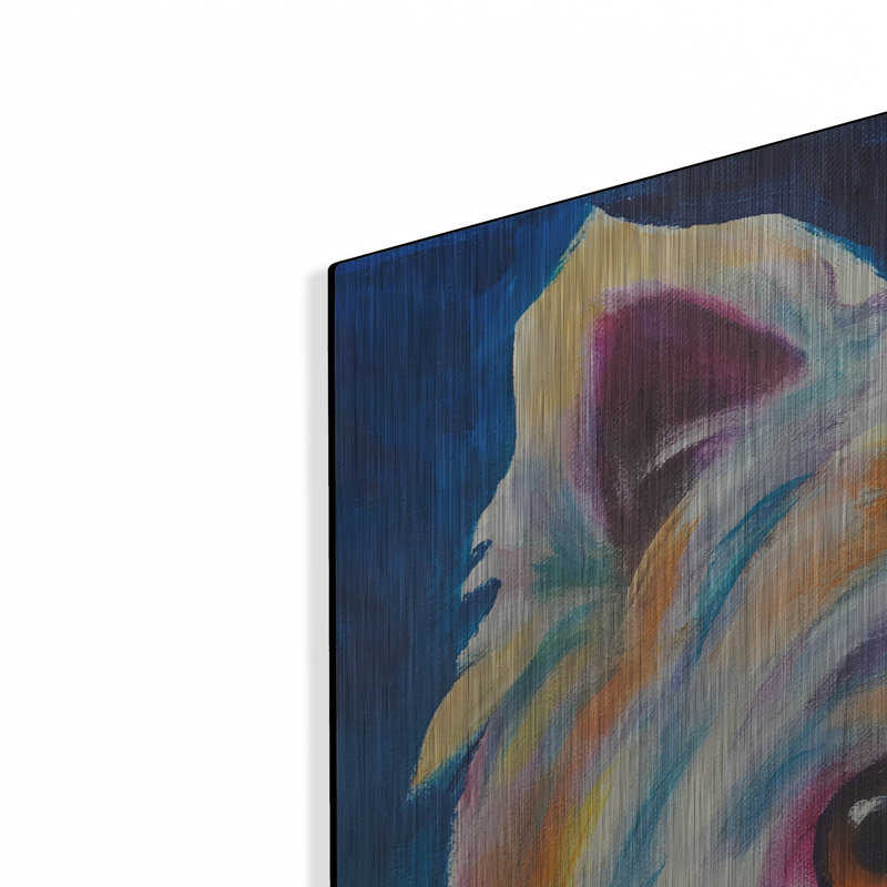 «Westie - Chispy» par Dawg Painter, H 36 po x l 36 po