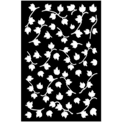 48" x 32" Vines Vinyl Privacy Screen by Acurio Latticeworks