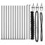 2500 cm W Fence Panels Fencing-1033888114-1033888127