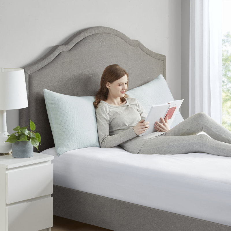 Sleep Philosophy Rayon from Bamboo Shredded Memory Foam Pillow, Body Pillow