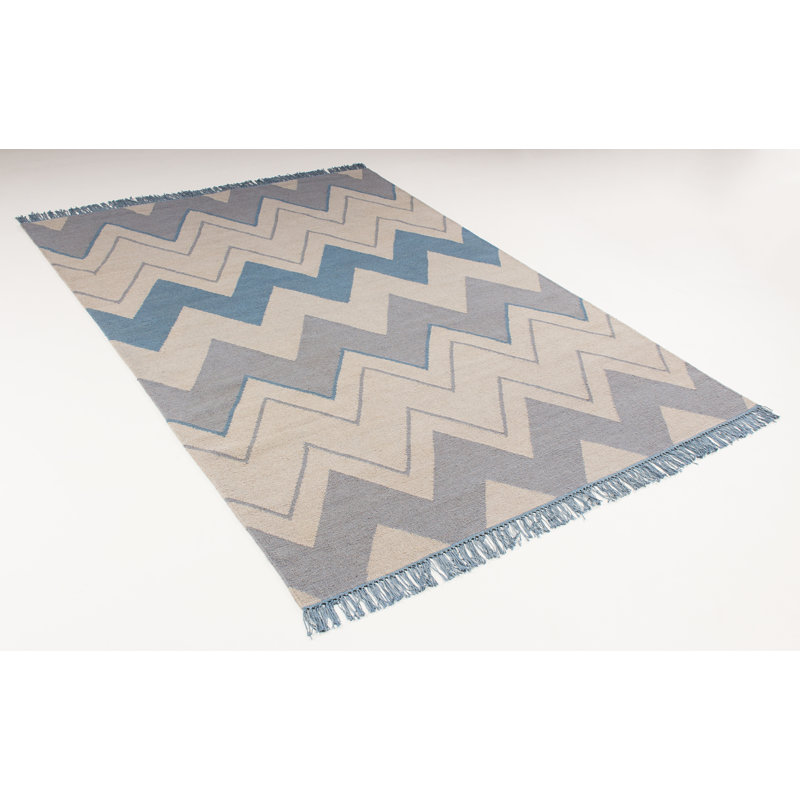 Tulane Chevron Hand Woven Area Rug, Rectangle 200 x 290cm