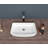 24"X15" Ceramic Rectangular Vessel Bathroom Sink