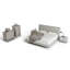 Lit plateforme tapissier Sauncho-148477773
