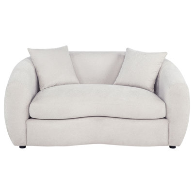 Voicu Fabric Upholstered Loveseat Sand