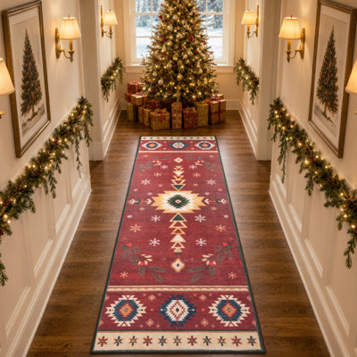 tapis antidérapant lavable Christmas