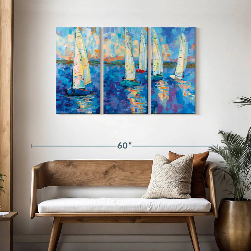 Mehar Back From The Race, 28" H x 45" W