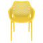 Chaise de salle à manger d'extérieur empilable Farrah-395721138