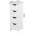 Chic White Bathroom Cabinet With Innovative Drawer Solutions For Efficient Storage Stylish Drawers - Transforms Home Decor