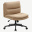 Chaise d'appoint en lin Derril