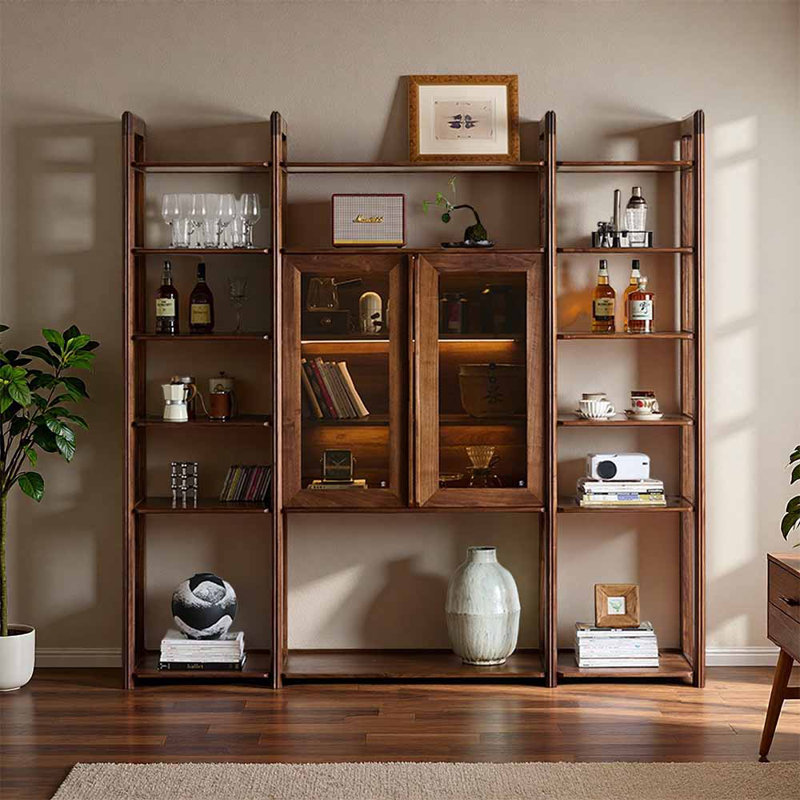 Domingues, (18 shelves) 78.74"H x 80.7"W x 16.14"D 