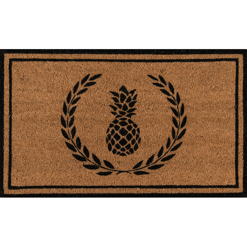 Park Non-Slip Outdoor Doormat, Black
