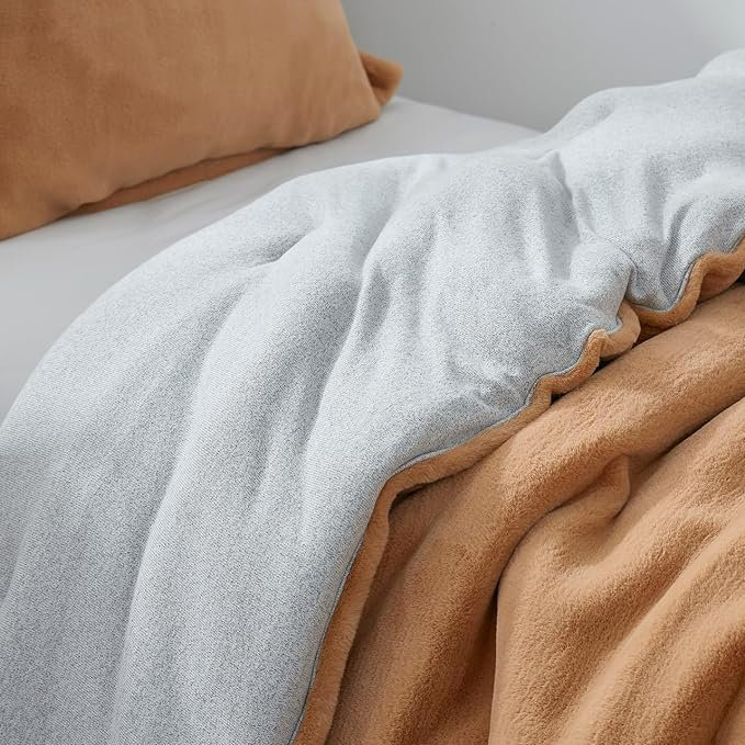 Ensemble d'édredon en polyester, Édredon simple extra long + 1 taie décorative st