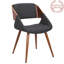 46cm H Fabric Upholstered Armchair