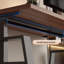 Bureau d'ordinateur à hauteur réglable électrique en bois massif-296378089